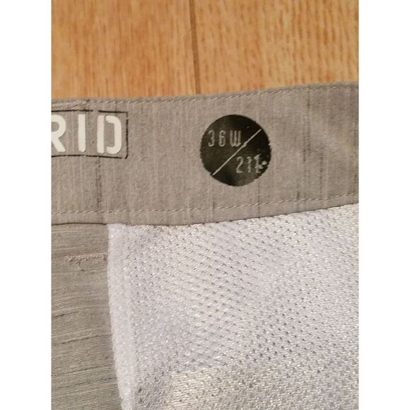 BKE Hybrid Shorts Men's 36 Standard‎ Fit Gray Boardshorts Mesh  EUC - Picture 3 of 12